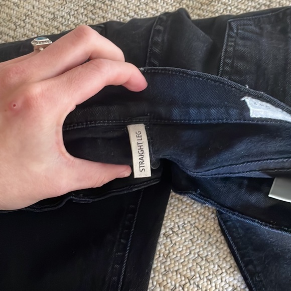 Rag and Bone Straight Leg Jeans - Picture 3 of 8